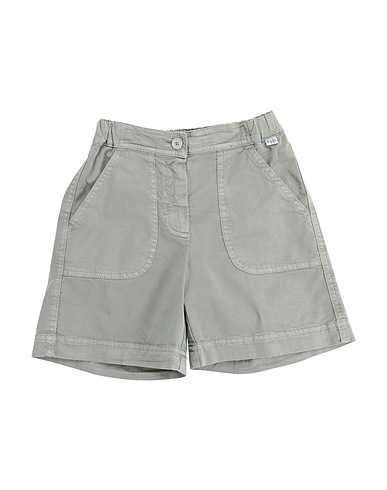 IL GUFO Shorts & Bermuda Sage green 98% Cotton, 2% Elastane