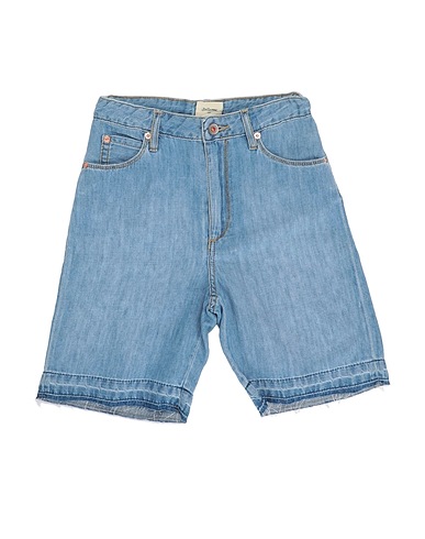 BELLEROSE Shorts jeans Blu 60% Cotone, 40% Canapa