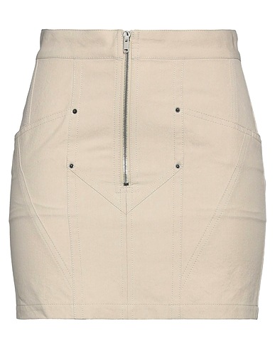 ISABEL MARANT Mini skirt Beige 100% Cotton