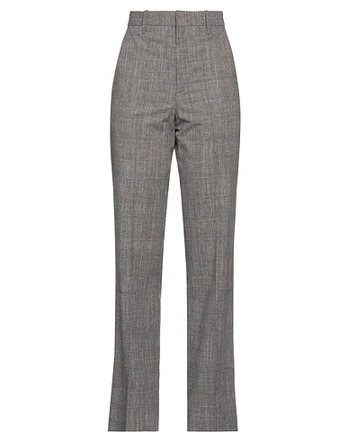 MARANT ÉTOILE Casual trouser Grey 48% Virgin Wool, 40% Cotton, 10% Linen, 2% Elastane