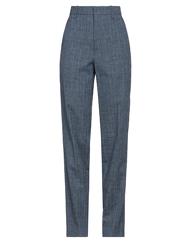 MARANT ÉTOILE Pantalon Bleu pétrole 48% Laine vierge, 40% Coton, 10% Lin, 2% Élasthanne