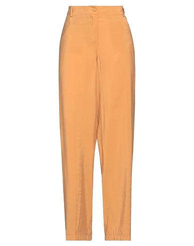 JIJIL Pantalone Giallo ocra 87% Viscosa, 13% Poliestere