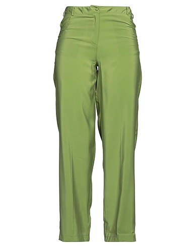 JIJIL Pantalone Verde salvia 87% Viscosa, 13% Poliestere