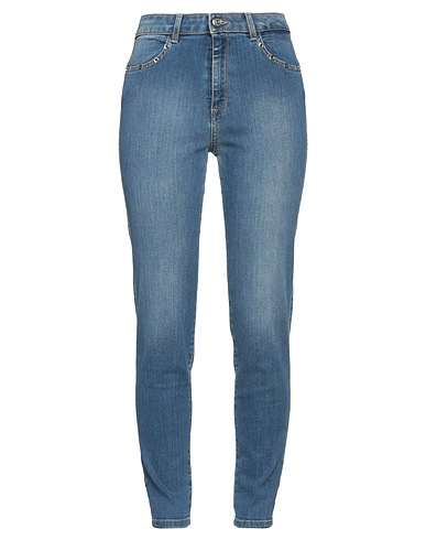 KOCCA Denim trousers Blue 97% Cotton, 3% Elastane