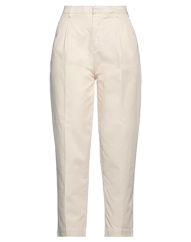 ROŸ ROGER'S Hosen Beige 70% Baumwolle, 28% Leinen, 2% Elastan