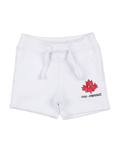 DSQUARED2 Pantalone felpa Bianco 100% Cotone