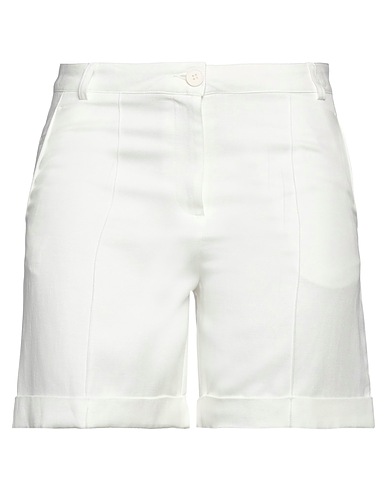 ER ELIAS RUMELIS Shorts et Bermudas Blanc 100% Tencel™