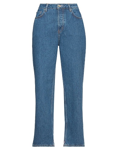 MAISON SCOTCH Denim pants Blue 71% Cotton, 29% Hemp