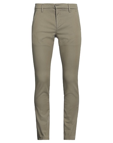 DONDUP Casual pants Khaki 67% Cotton, 29% Lyocell, 4% Elastane