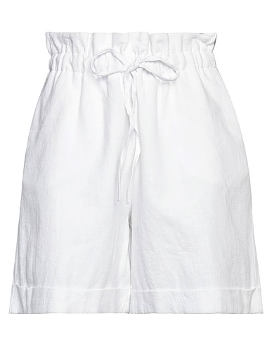 SOSUE Shorts & Bermuda Bianco 100% Ramiè