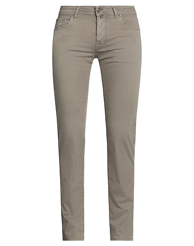 JACOB COHЁN Casual trouser Taupe 55% Cotton, 42% Lyocell, 3% Elastane, Polyester