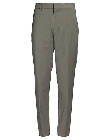 TIGER OF SWEDEN Casual trouser Military green 54% Polyester, 44% Wool, 2% Elastane