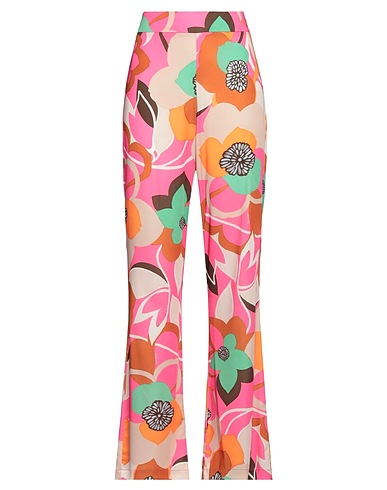 MARIUCCIA Casual trouser Fuchsia 100% Polyester