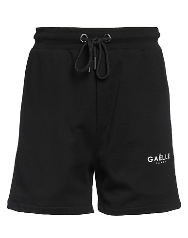 GAëLLE Paris Pantalone felpa Nero 100% Cotone, Elastan