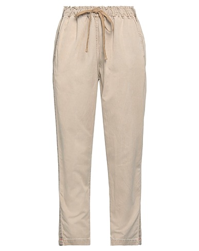 XíRENA Casual pants Beige 100% Cotton