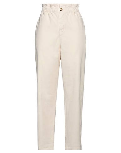 XíRENA Casual pants Off white 100% Cotton