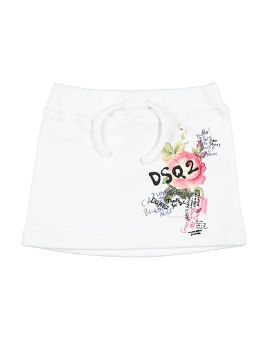 DSQUARED2 Skirt White 100% Cotton