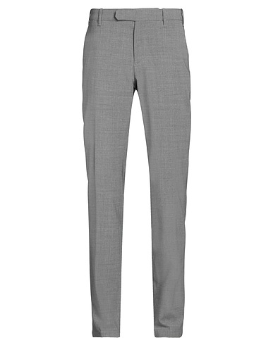 ELEVENTY Casual pants Grey 96% Wool, 4% Elastane