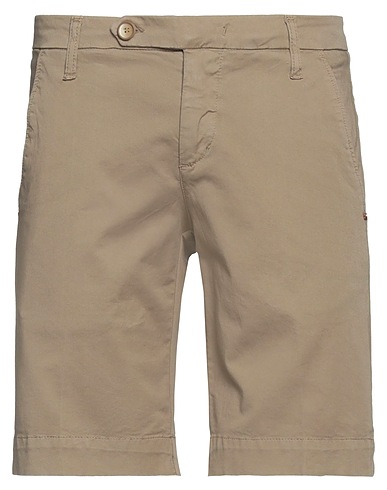 ENTRE AMIS Shorts & Bermuda Khaki 98% Cotton, 2% Elastane