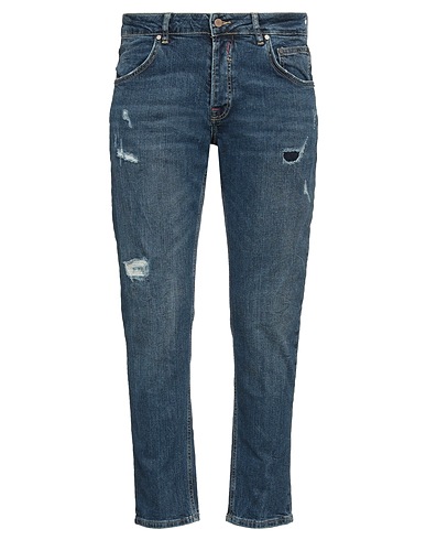 BRIAN DALES Denim trousers & LTB Blue 98% Cotton, 2% Elastane