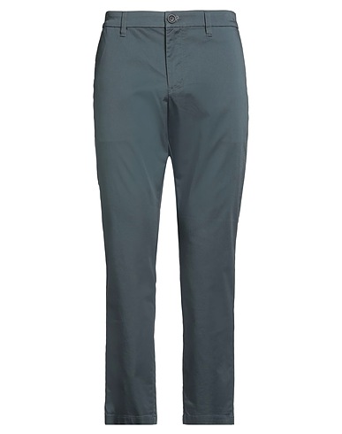 ARMANI EXCHANGE Casual pants Slate blue 60% Cotton, 38% Polyester, 2% Elastane