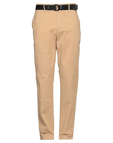 CALVIN KLEIN Casual trouser Beige 98% Cotton, 2% Elastane