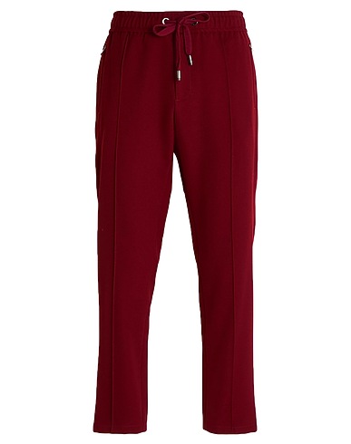 DOLCE&GABBANA Casual trouser Burgundy 55% Polyester, 45% Wool