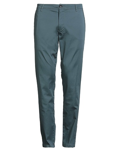ARMANI EXCHANGE Casual trouser Deep teal 60% Cotton, 38% Polyester, 2% Elastane
