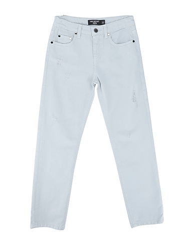 NEIL BARRETT Pantalone Grigio chiaro 100% Cotone