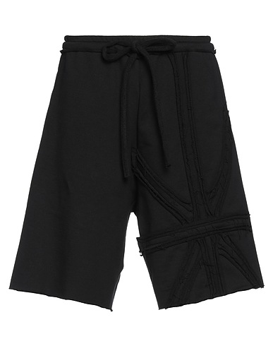 JORDANLUCA Shorts & Bermuda Black 100% Cotton