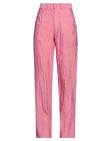 MM6 MAISON MARGIELA Casual trouser Pink 67% Polyester, 33% Polyamide