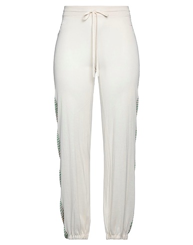 MISSONI Casual pants Ivory 60% Cashmere, 25% Silk, 15% Viscose