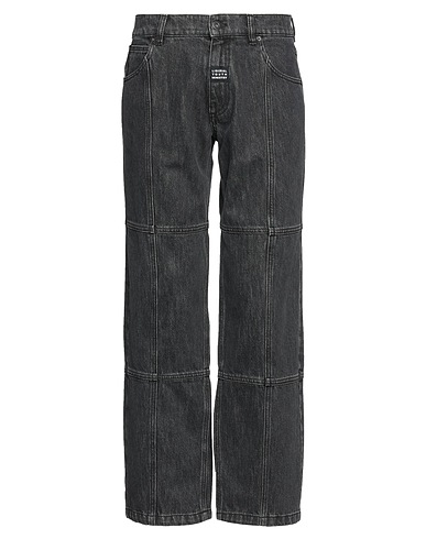 LIBERAL YOUTH MINISTRY Denim pants Black 100% Cotton