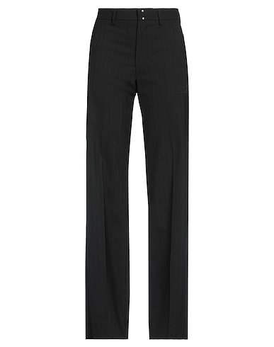 MM6 MAISON MARGIELA Casual pants Black 54% Polyester, 44% Virgin Wool, 2% Elastane