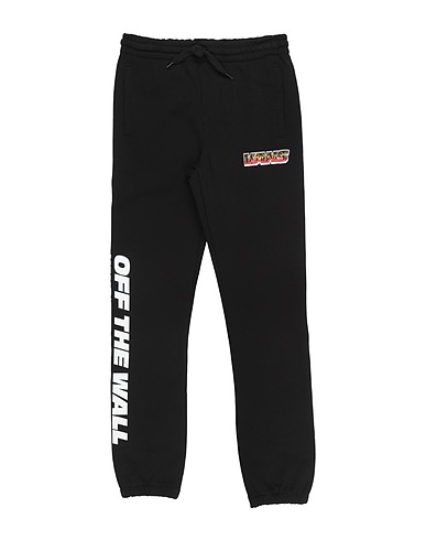VANS Casual trouser UP IN FLAMES FLEECE PAN Black
 Black 100% Cotton