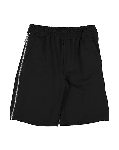 JOHN RICHMOND Shorts & Bermuda Black 100% Polyester, Nylon