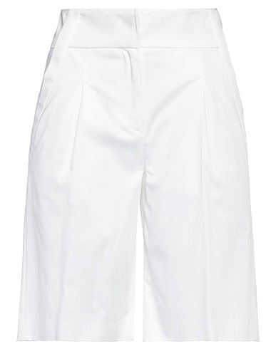 ELEVENTY Shorts & Bermuda White 96% Cotton, 4% Elastane