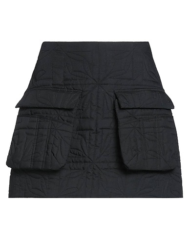 SIMONE ROCHA Mini skirt Black 65% Polyester, 35% Cotton