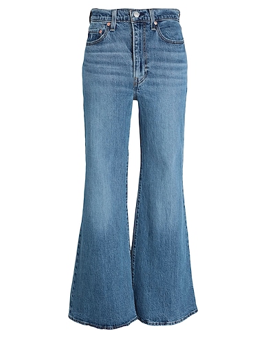LEVI'S Pantalon en jean RIBCAGE BELLS DARK INDIGO - WORN IN
99% Coton, 1% Élasthanne