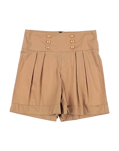 BALMAIN Shorts & Bermuda Cammello 71% Cotone, 25% Poliammide, 4% Elastan