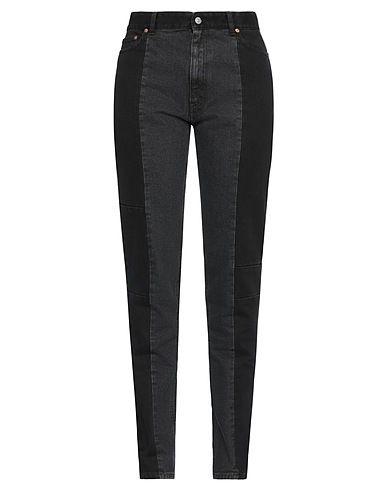 MM6 MAISON MARGIELA Denim trousers Black 100% Cotton