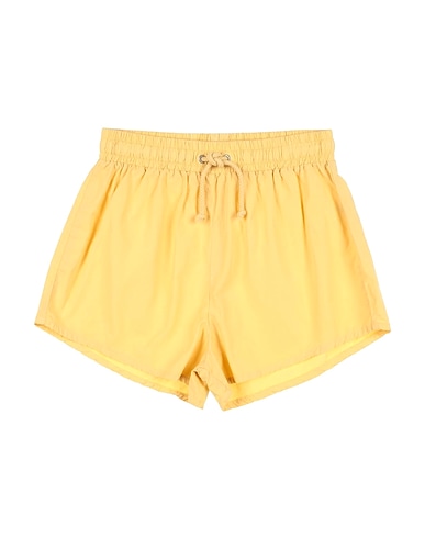 THE NEW SOCIETY Shorts & Bermuda Pastel yellow 100% Cotton