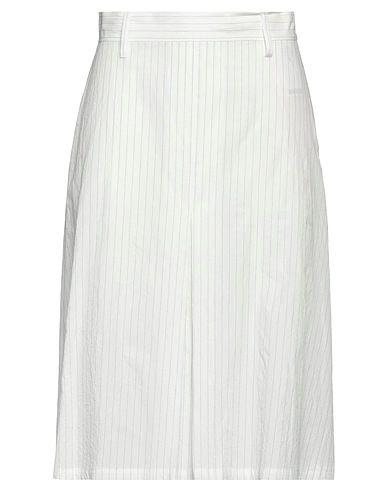 MM6 MAISON MARGIELA Midi skirt Off white 100% Cotton