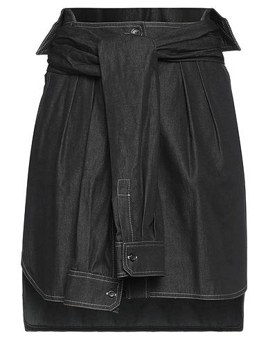 MAX MARA Denim skirt Black 100% Cotton
