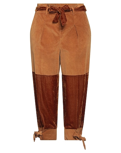 MANILA GRACE Casual pants 52% Viscose, 45% Cotton, 3% Elastane, Polyamide