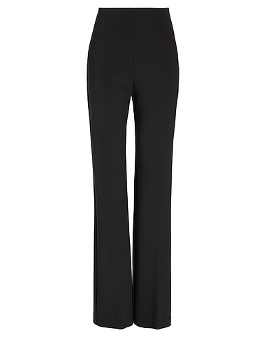8 by YOOX Casual pants FITTED FLARE PANTS
 Black 97% Cotton, 3% Elastane