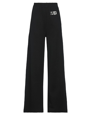 MM6 MAISON MARGIELA Casual trouser Black 100% Cotton
