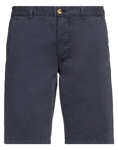 BLAUER. Shorts & Bermuda Midnight blue 97% Cotton, 3% Elastane