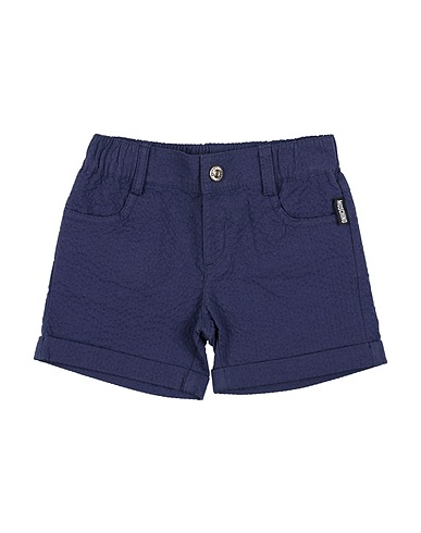 MOSCHINO BABY Shorts & Bermuda Midnight blue 97% Cotton, 3% Elastane