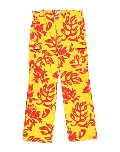 ERL Pantalone Giallo 98% Cotone, 2% Elastan